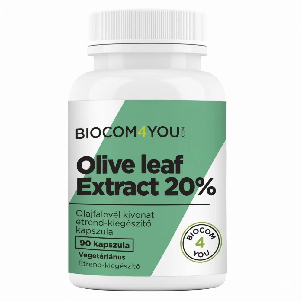 Biocom4You OLIVE LEAF EXTRACT 90 kapszula Biocom4You OLIVE LEAF EXTRACT 90 kapszula