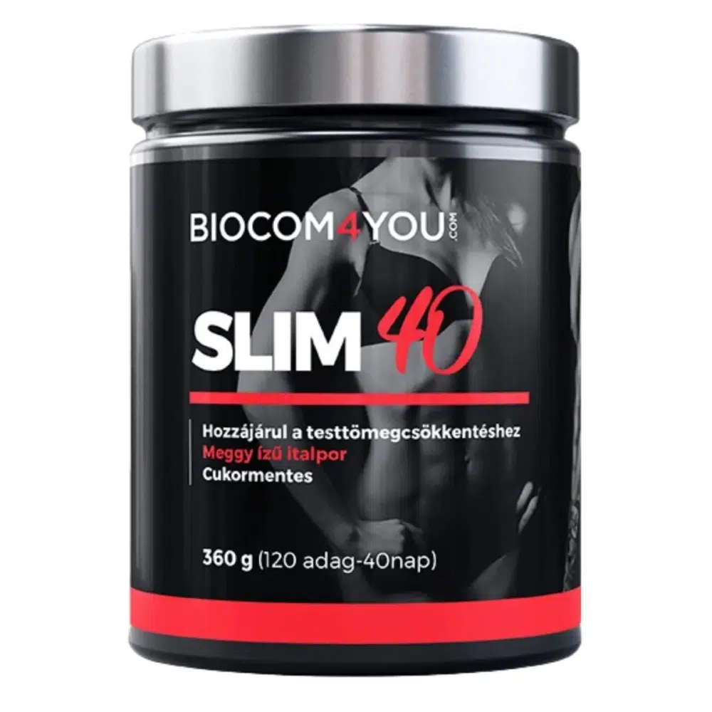 Biocom4You Slim 40 meggy italpor 360g Biocom4You Slim 40 meggy italpor 360g