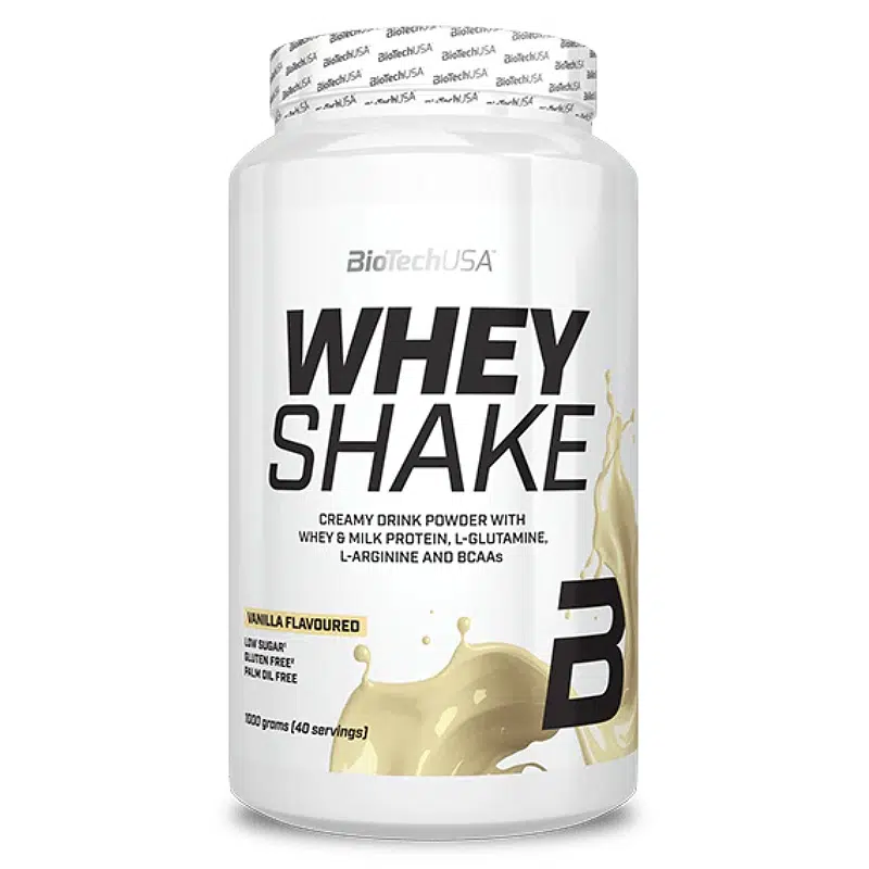 Biotech USA Whey Shake vanília - 1000g Biotech USA Whey Shake vanília - 1000g