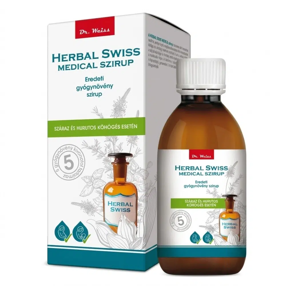 Herbal Swiss Foly. köhögés elleni szirup 150 ml Herbal Swiss Foly. köhögés elleni szirup 150 ml