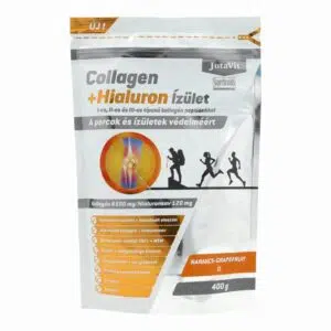 JutaVit Collagen+Hialuron ÍZÜLET Narancs-Grapefruit 400g