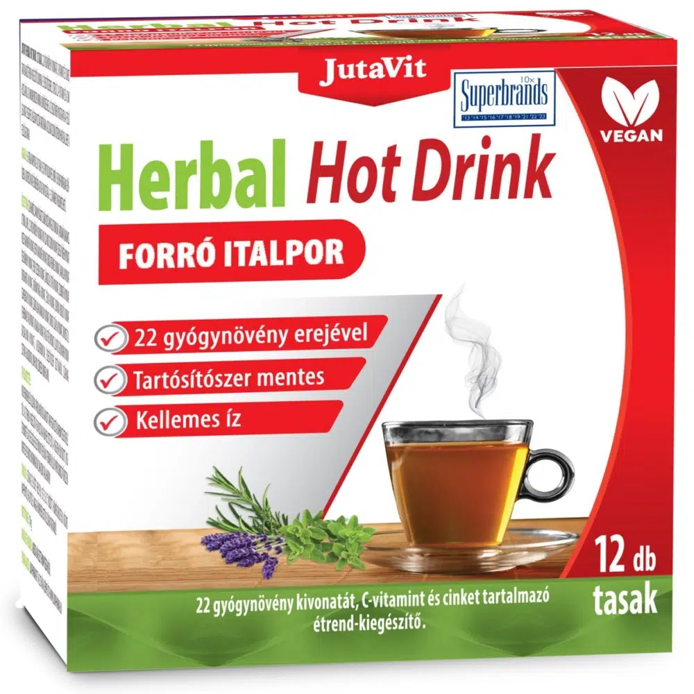 Jutavit Herbal Hot Drink Felnőtteknek 12db Jutavit Herbal Hot Drink Felnőtteknek 12db