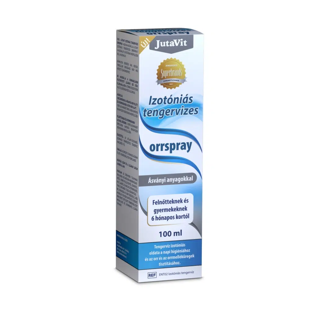 Jutavit izotóniás tengervizes orrspray 100ml Jutavit izotóniás tengervizes orrspray 100ml