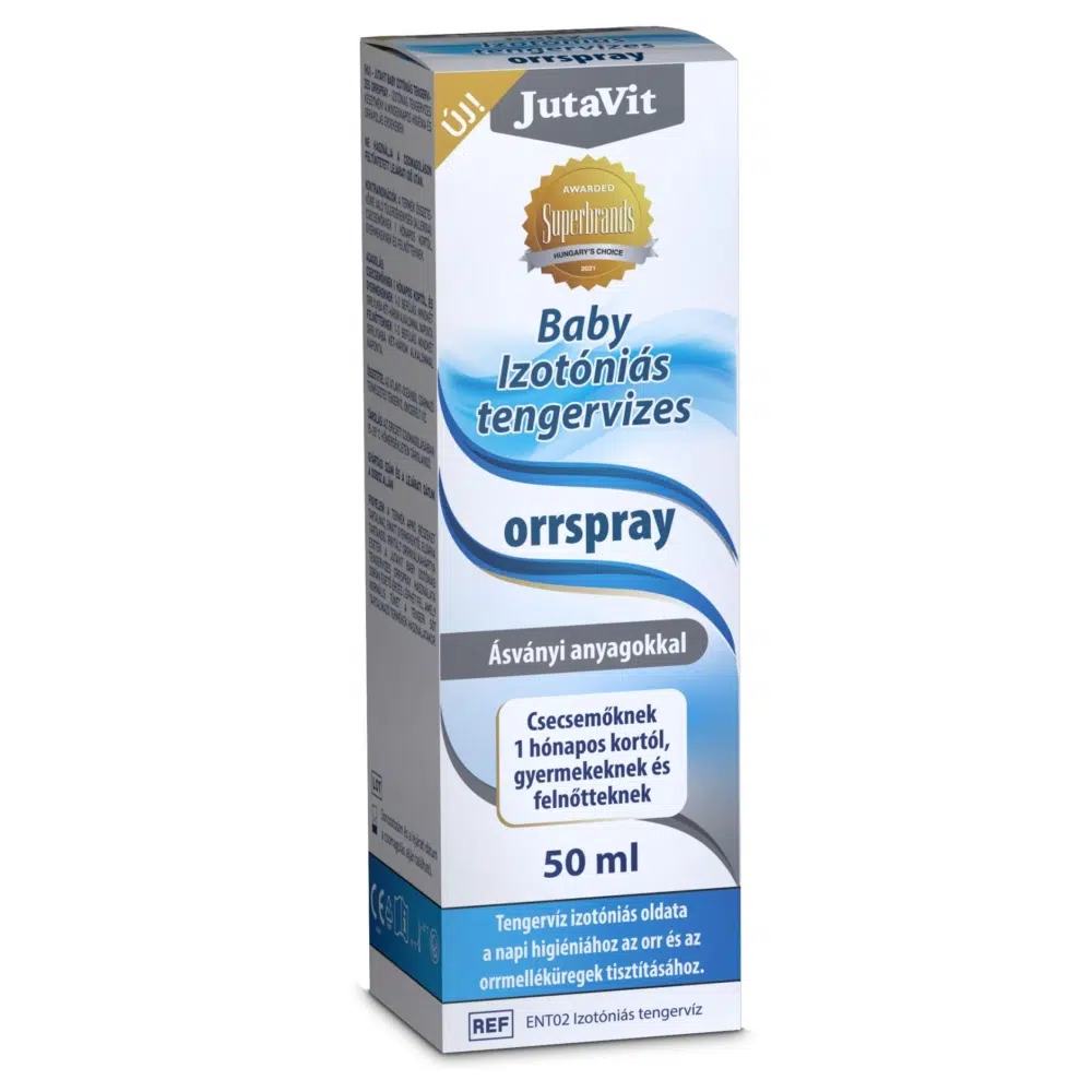 Jutavit izotóniás tengervizes orrspray baby 50ml Jutavit izotóniás tengervizes orrspray baby 50ml