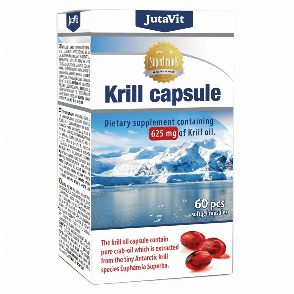 Jutavit krill 625mg kapszula 60db Jutavit krill 625mg kapszula 60db