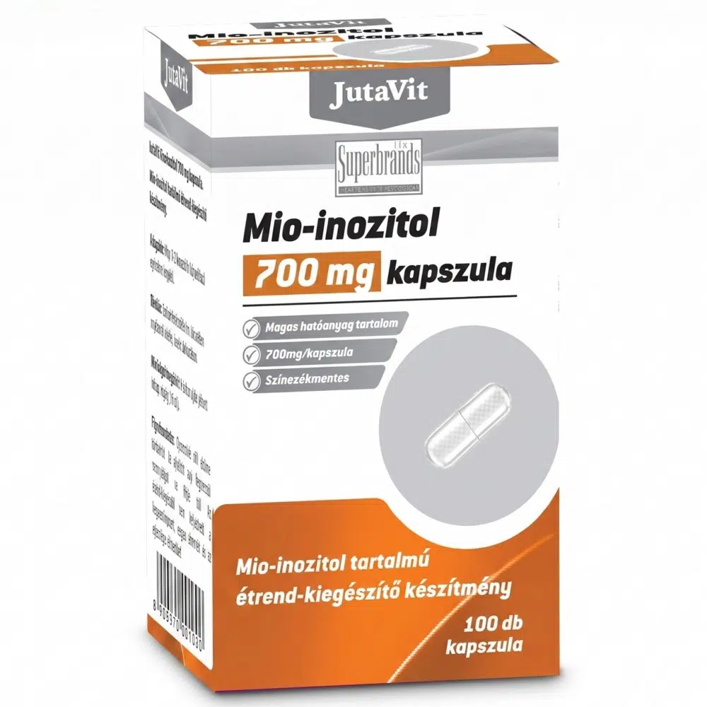 Jutavit Mio-Inozitol kapszula 100db Jutavit Mio-Inozitol kapszula 100db