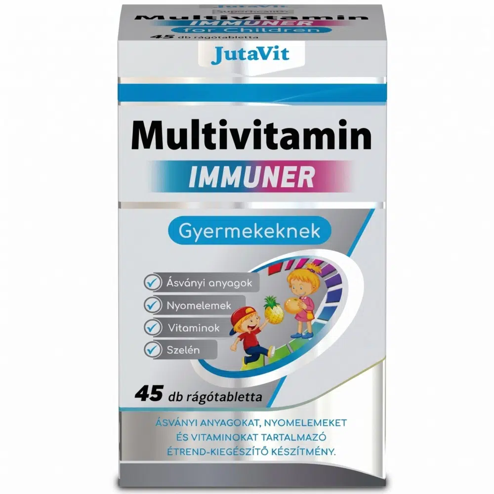 Jutavit Multivitamin Immuner gyerekeknek tabletta 45db Jutavit Multivitamin Immuner gyerekeknek tabletta 45db