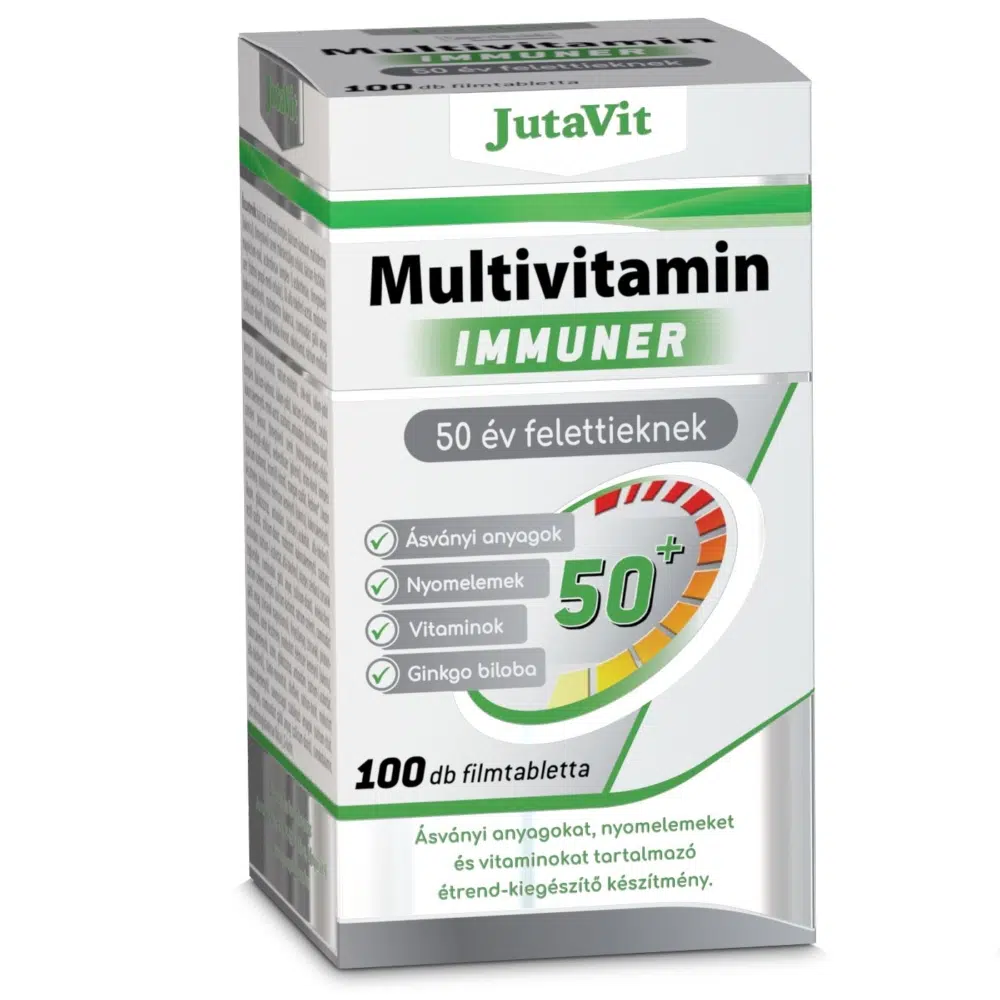 Jutavit Multivitamin senior 50+ tabletta 100db Jutavit Multivitamin senior 50+ tabletta 100db