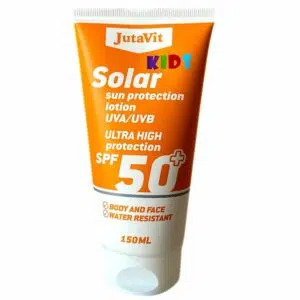Jutavit Solar KID 50+ naptej 150 ml (gyerekeknek)