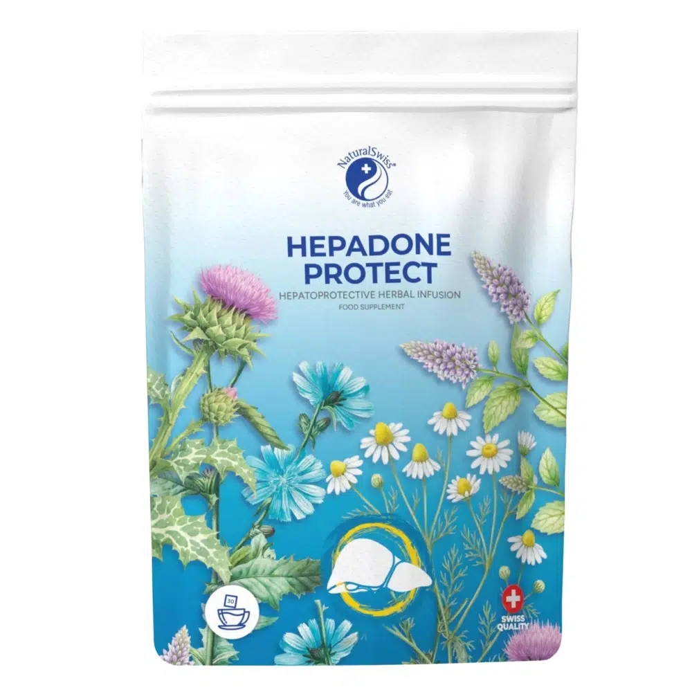 Natural Swiss Hepadone Protect májvédő tea filter 30db Natural Swiss Hepadone Protect májvédő tea filter 30db
