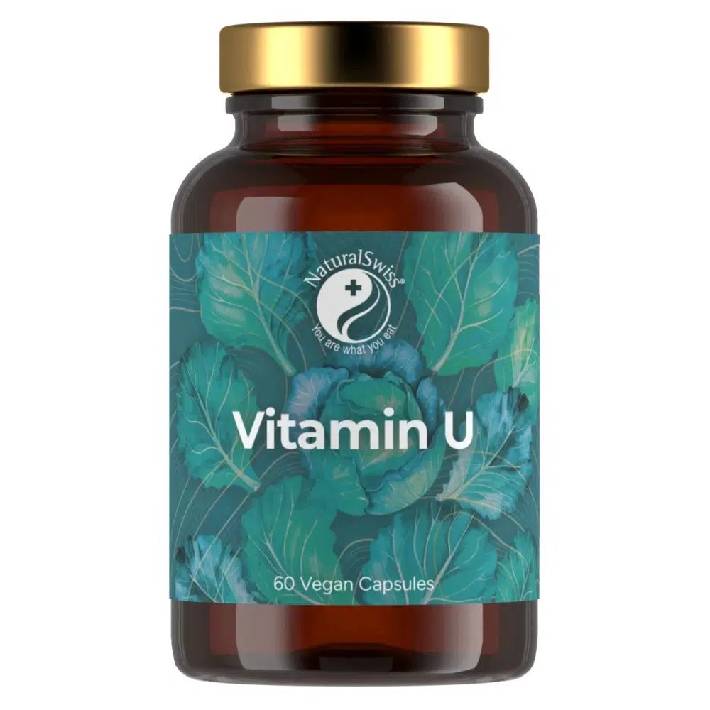 Natural Swiss Vitamin U - gyomorfekély elleni kapszula 60db Natural Swiss Vitamin U - gyomorfekély elleni kapszula 60db