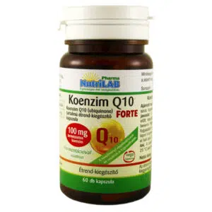 Nutrilab Koenzim Q10 Forte 100mg kapszula - 60db