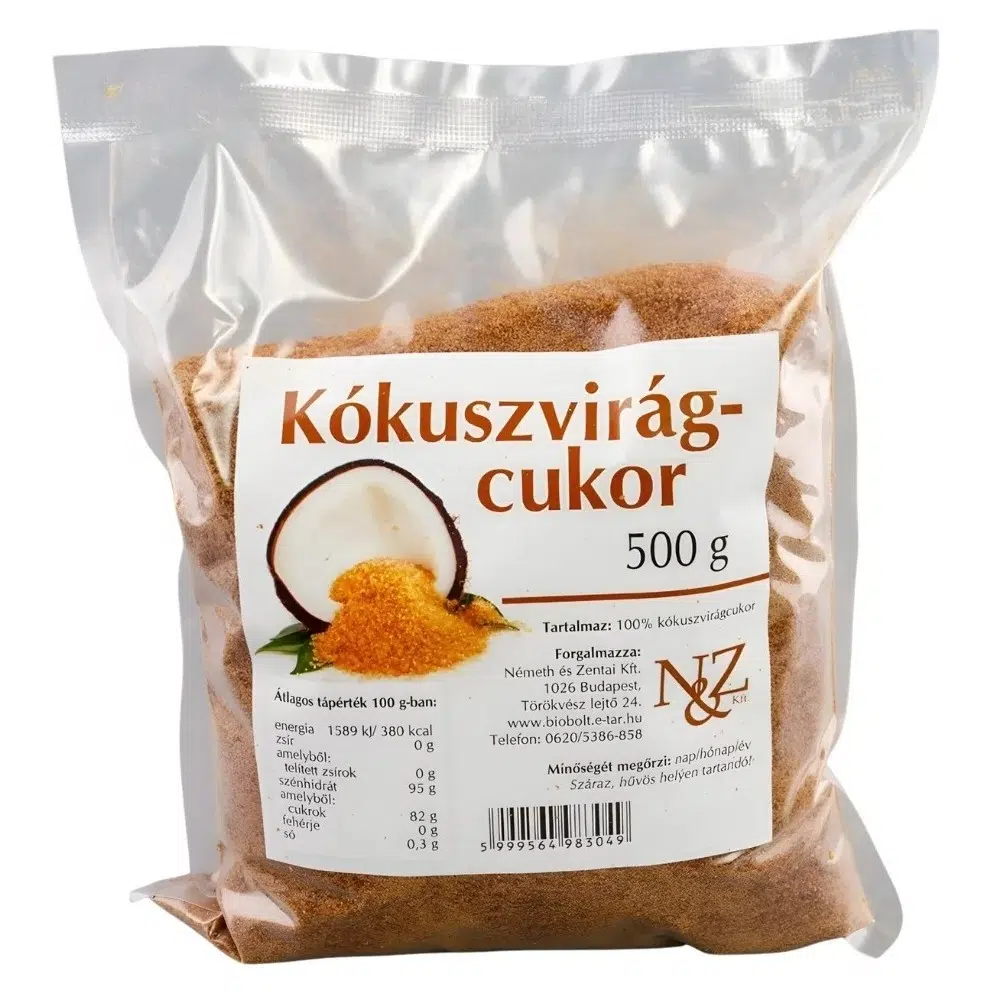 N&Z Kókuszvirágcukor 500g N&Z Kókuszvirágcukor 500g