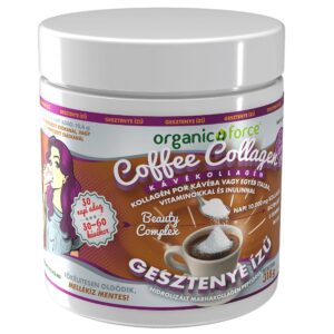 Organic Force Coffee Collagen - Kávékollagén (Gesztenye) 318g