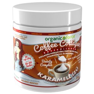 Organic Force Coffee Collagen - Kávékollagén (Karamell) 318g