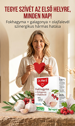 Dr. Herz Fokhagyma + Galagonya + Olajfalevél kapszula