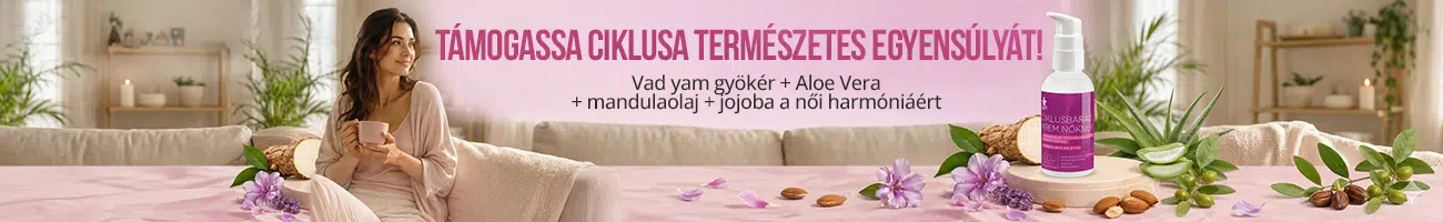 WTN ciklusbarát krém nőknek