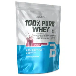 BioTech USA 100% Pure Whey málnás sajttorta - 900g