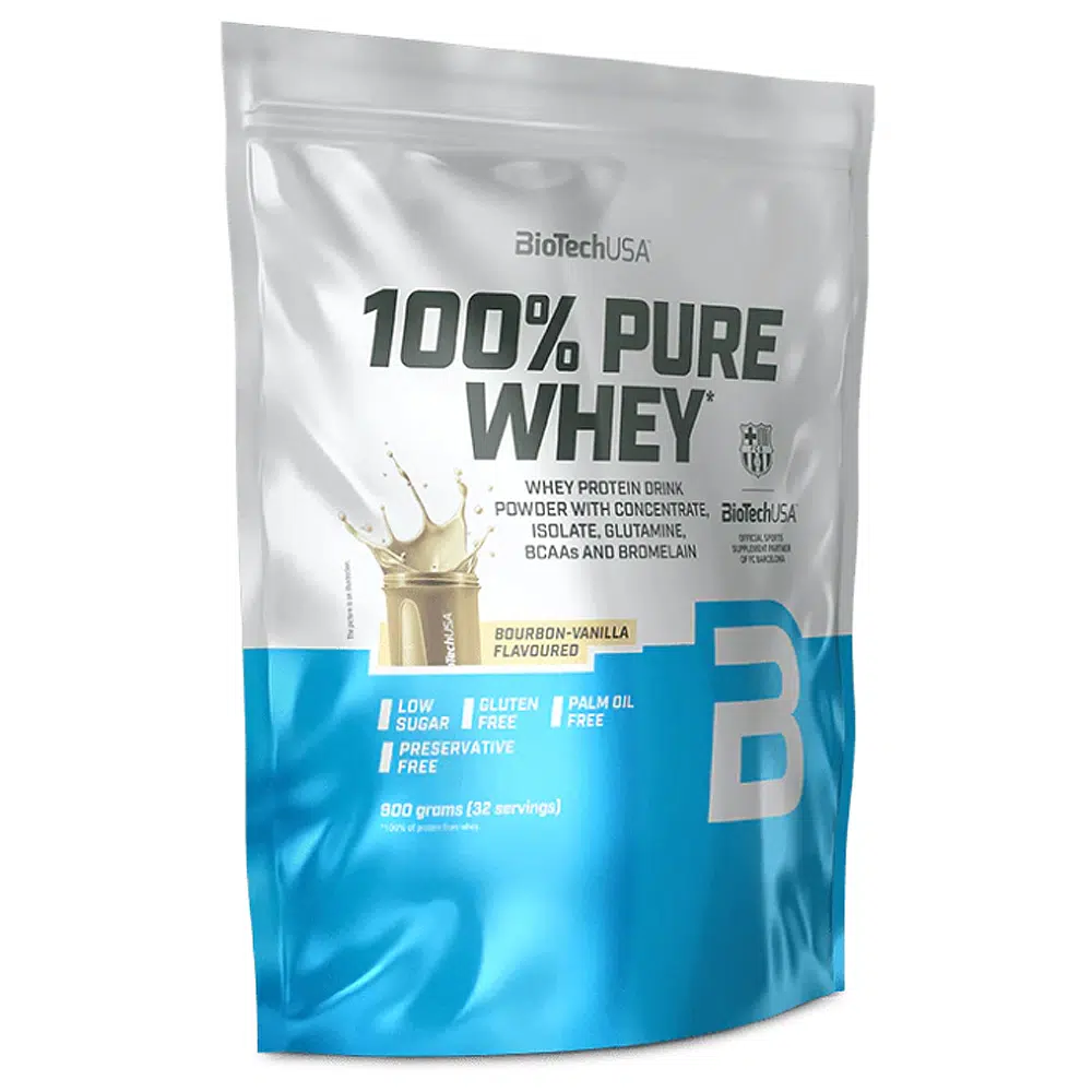 BioTech USA 100% Pure Whey vanília - 900g BioTech USA 100% Pure Whey vanília - 900g