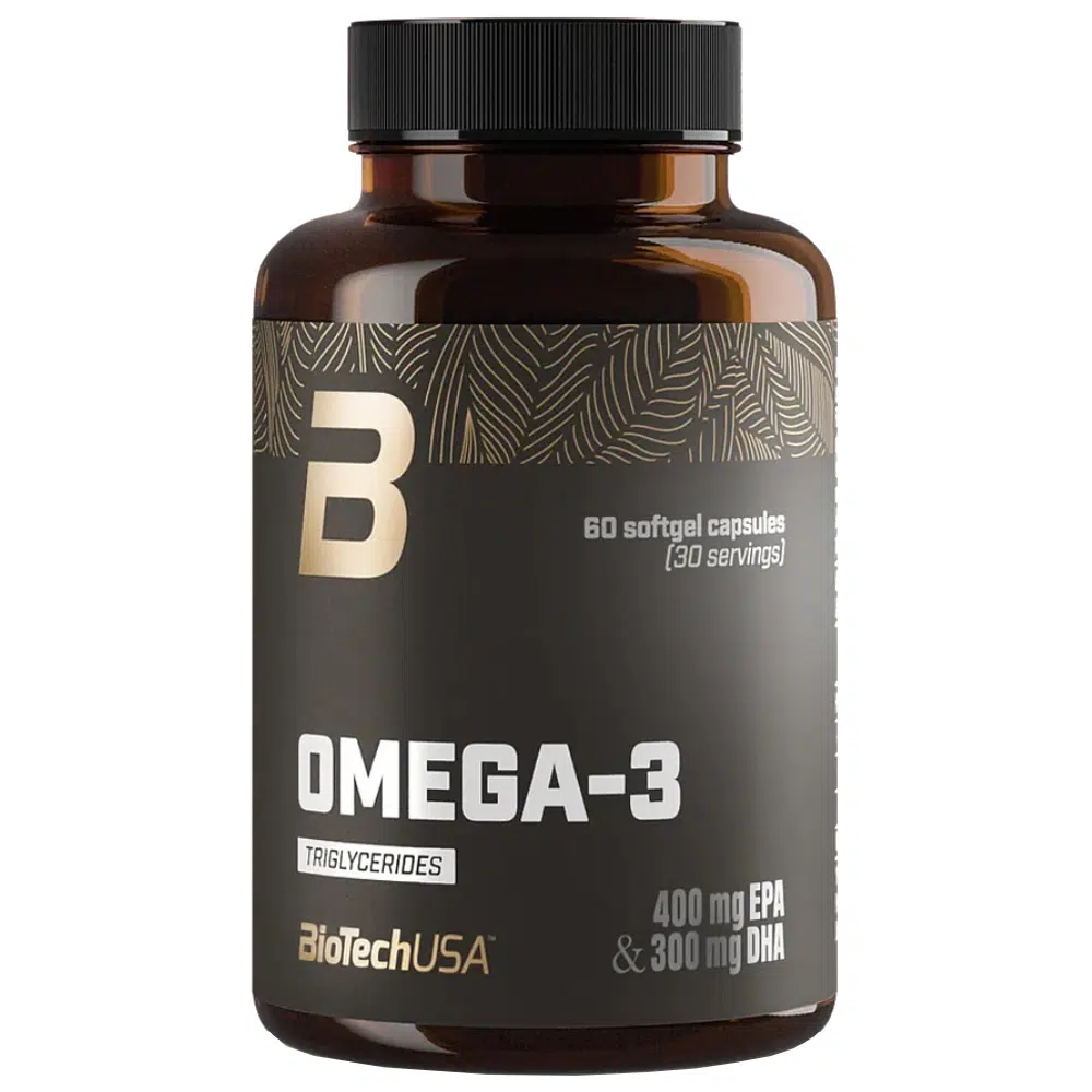 BioTech USA Omega-3 Triglycerides kapszula - 60db BioTech USA Omega-3 Triglycerides kapszula - 60db