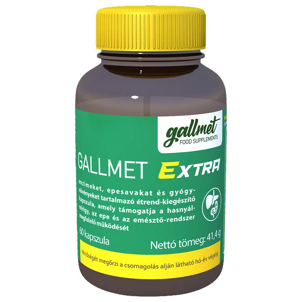 Gallmet-EXTRA kapszula 60db Gallmet-EXTRA kapszula 60db