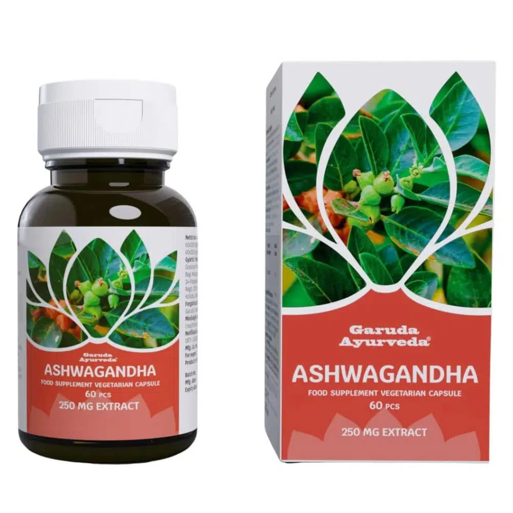 Garuda ayurveda ashwagandha kapszula vegetáriánus 60db Garuda ayurveda ashwagandha kapszula vegetáriánus 60db