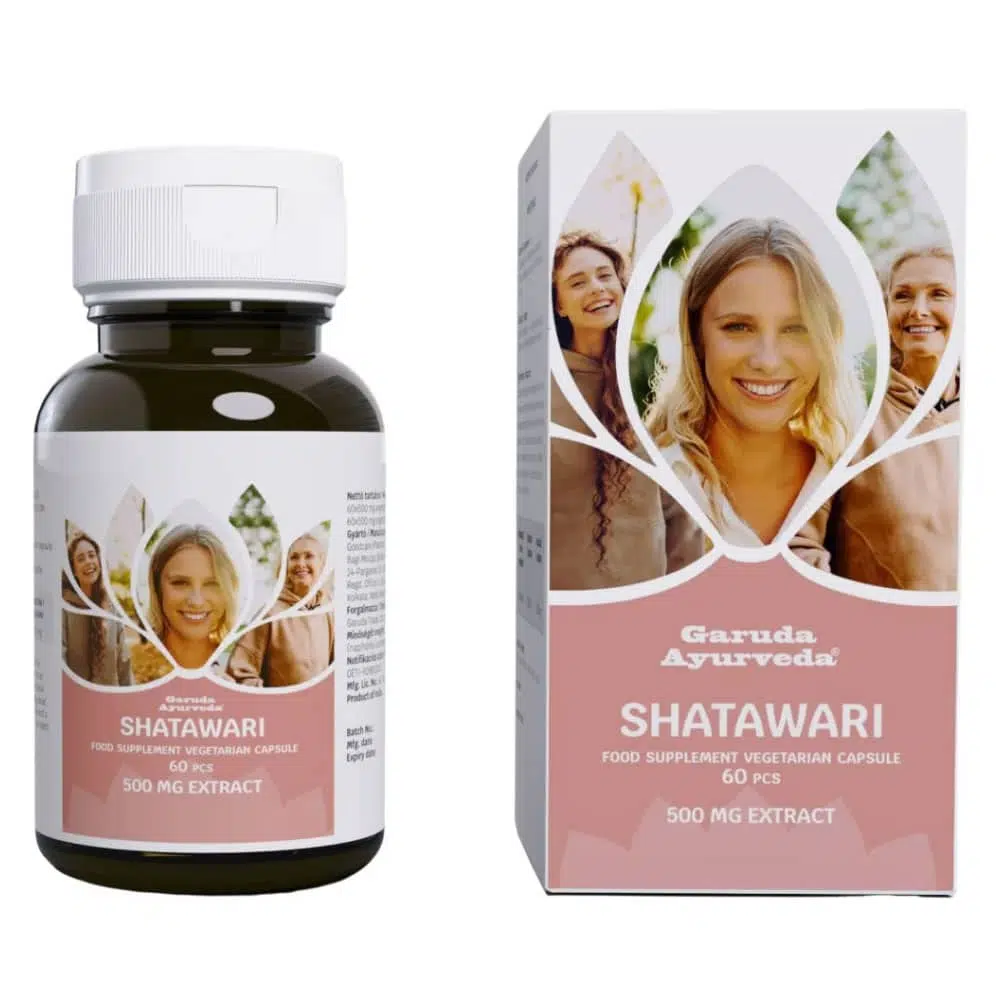 Garuda ayurveda shatawari vegán kapszula 60db Garuda ayurveda shatawari vegán kapszula 60db