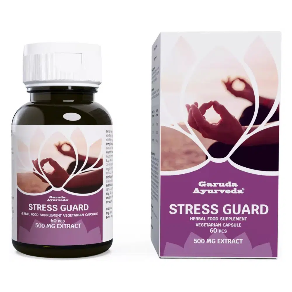 Garuda ayurveda stress guard vegán kapszula 60db Garuda ayurveda stress guard vegán kapszula 60db