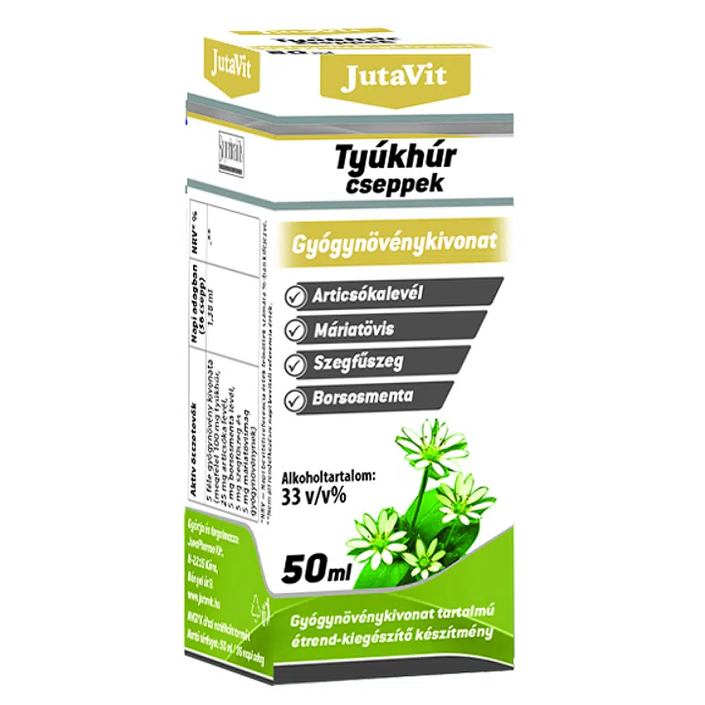 JutaVit Tyúkhúr cseppek - 50ml JutaVit Tyúkhúr cseppek - 50ml