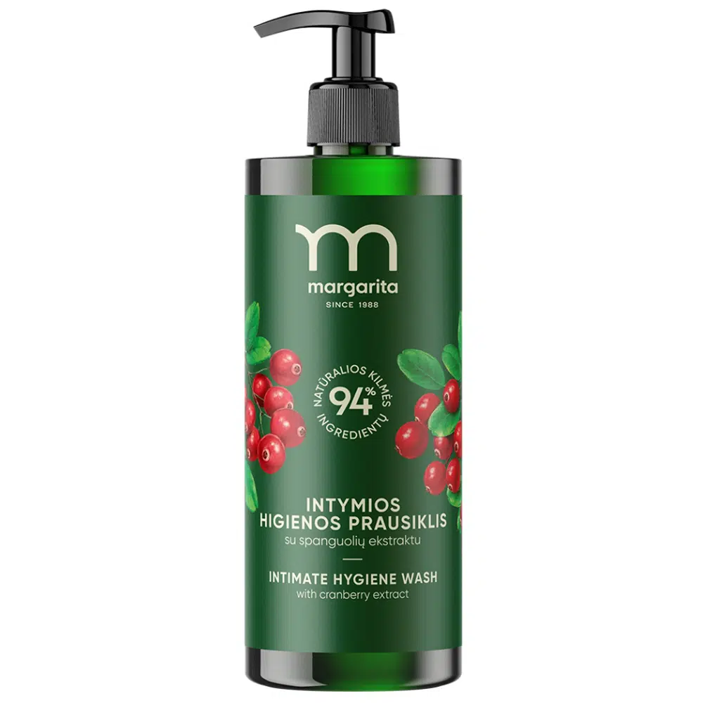 Margarita Intim mosakodó áfonykivonatokkal - 400ml Margarita Intim mosakodó áfonykivonatokkal - 400ml