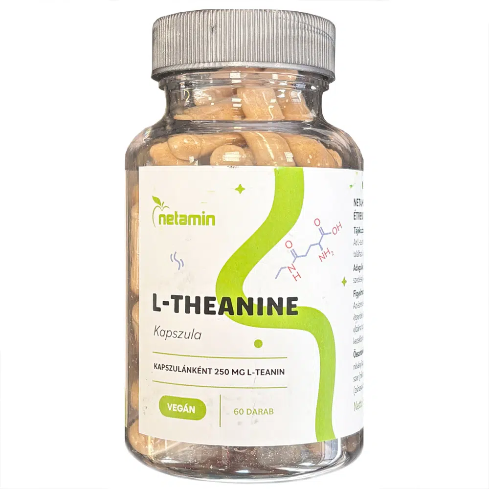 Netamin L-theanine kapszula 60db Netamin L-theanine kapszula 60db