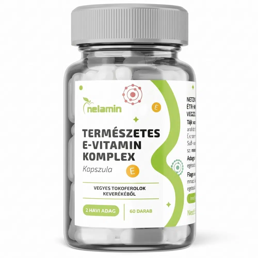 Netamin Természetes E-vitamin komplex 60db kapszula Netamin Természetes E-vitamin komplex 60db kapszula