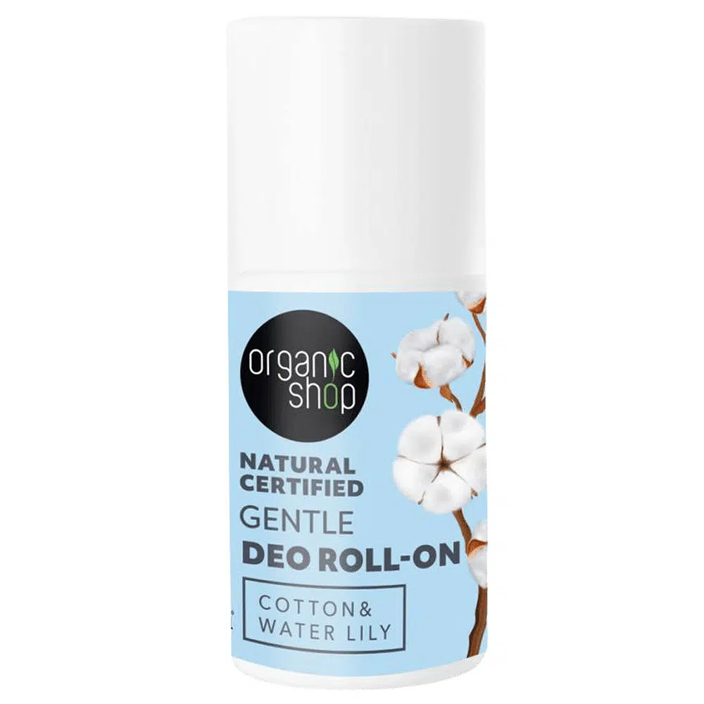 Organic Shop Minősített golyós dezodor gyapottal és tavirózsával - 50ml Organic Shop Minősített golyós dezodor gyapottal és tavirózsával - 50ml