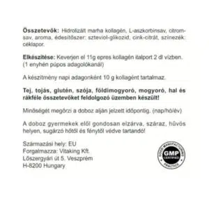 Vitaking Kollagén Eper ízű italpor dobozos - 330g - Image 3 Vitaking Kollagén Eper ízű italpor dobozos - 330g - Image 3