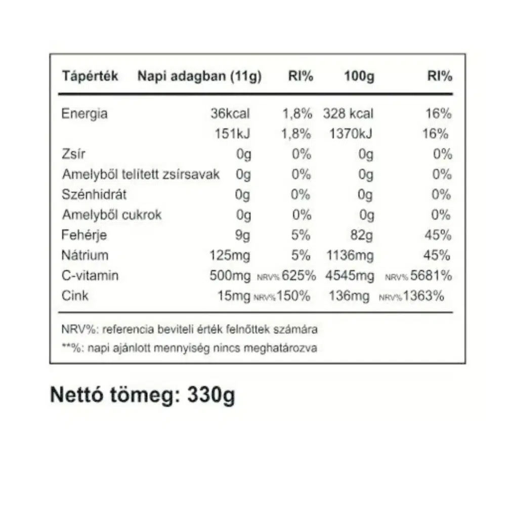 Vitaking Kollagén Eper ízű italpor dobozos - 330g - Image 2 Vitaking Kollagén Eper ízű italpor dobozos - 330g - Image 2
