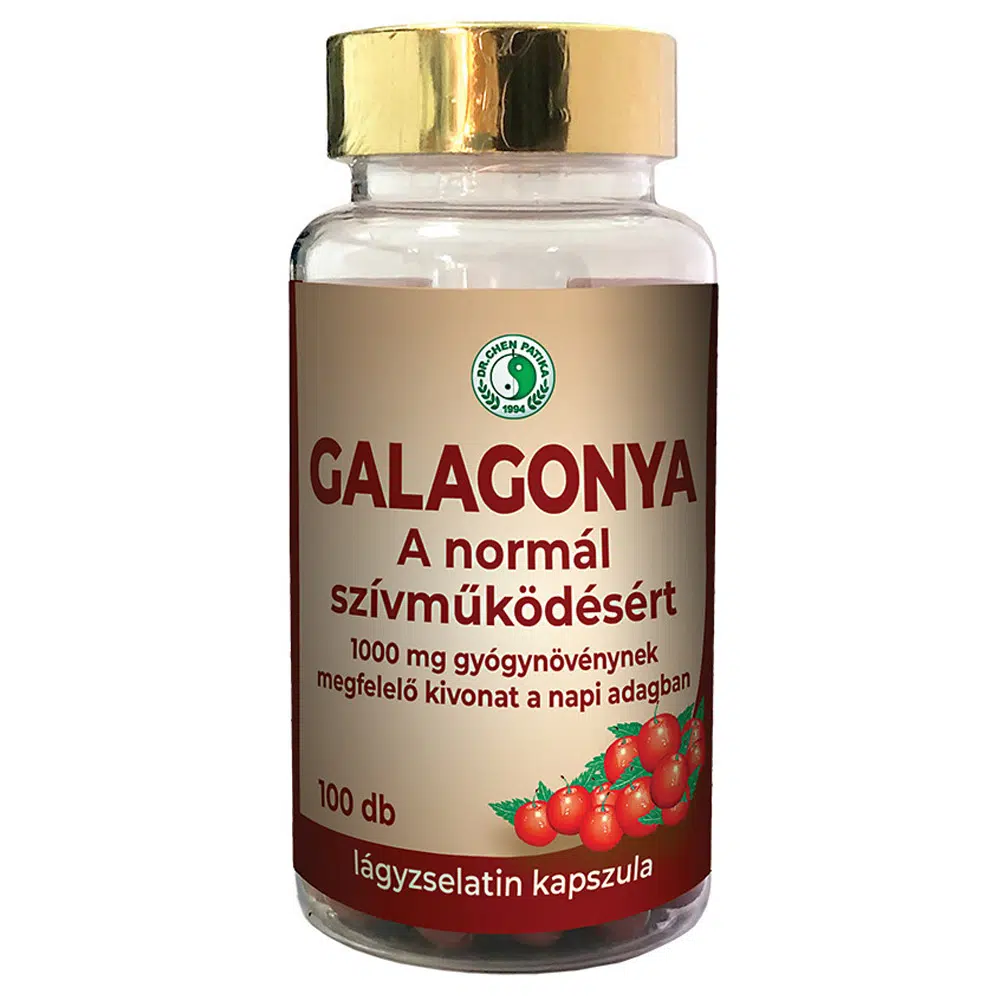 Dr. Chen Galagonya kapszula - 100db Dr. Chen Galagonya kapszula - 100db
