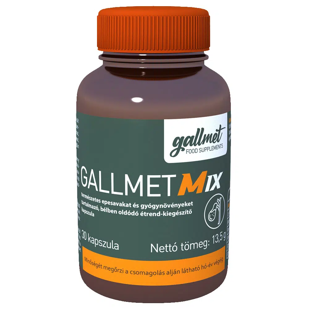 Gallmet-Mix kapszula 30db Gallmet-Mix kapszula 30db
