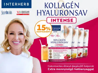 Interherb Kollagén és Hyaluronsav Intense -15% kedvezménnyel!