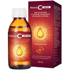 Novo C Plus Retard Liposzómás C-vitamin ital Rutinnal - 120ml