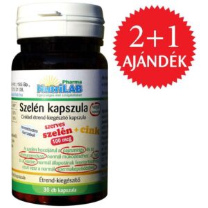 Nutrilab Szelén cinkkel kapszula 2+1 AKCIÓ - 3x30db