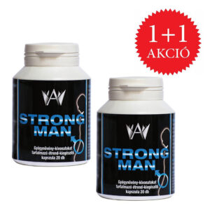 Strong Man potencianövelő és férfivitamin kapszula 1+1 Akció - 2x20db