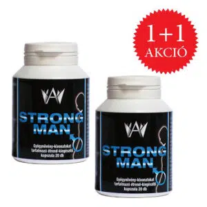 Strong Man potencianövelő és férfivitamin kapszula 1+1 Akció - 2x20db