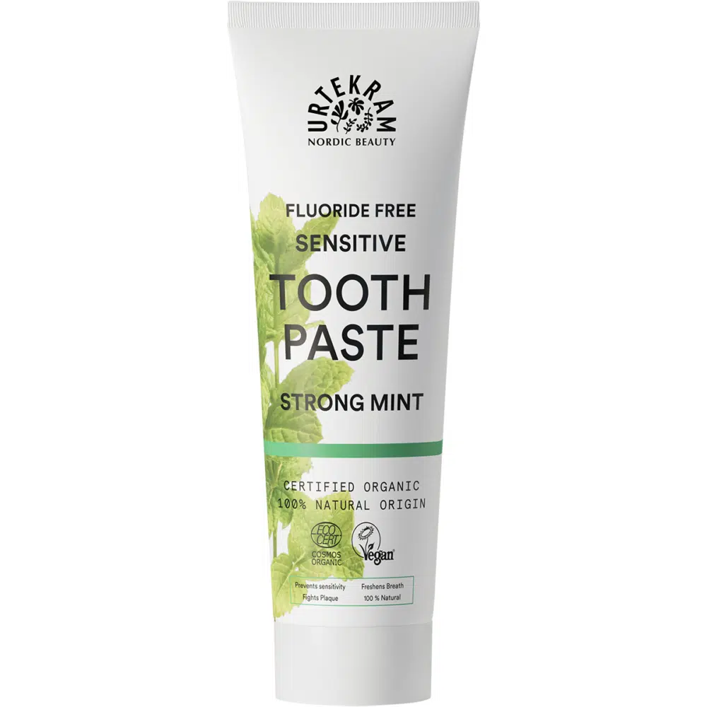 Urtekram Strong Mint fogkrém - 75ml Urtekram Strong Mint fogkrém - 75ml