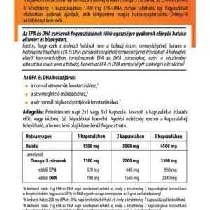 BioCo Omega-3 koncentrátum lágyzselatin kapszula - 60db - Image 2 BioCo Omega-3 koncentrátum lágyzselatin kapszula - 60db - Image 2