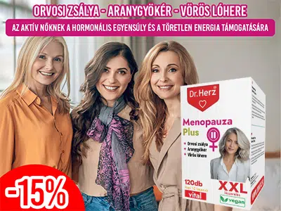 Dr. Herz XXL Menupauza -15% kedvezménnyel!