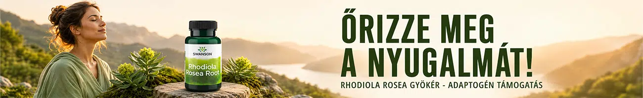 Swanson Rhodiola Rosea – Aranygyökér kapszula