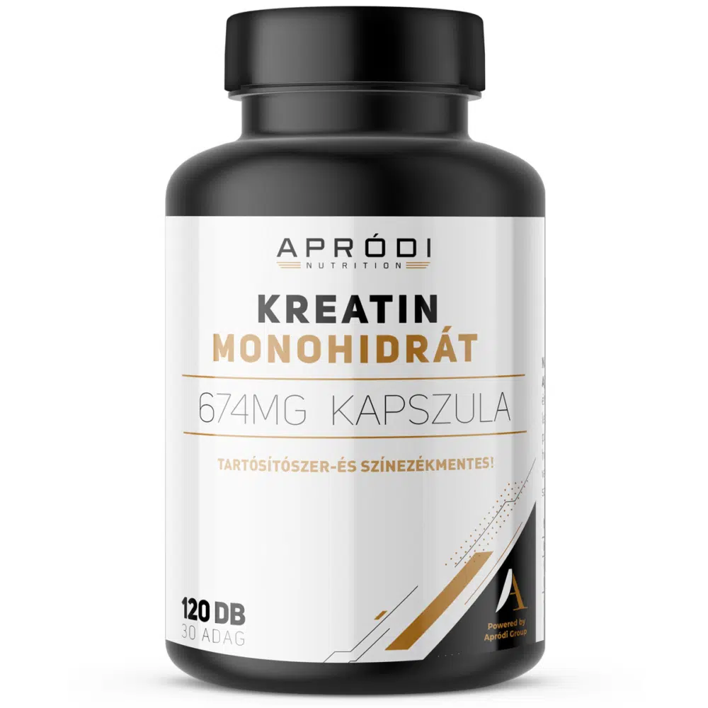 APRÓDI Kreatin kapszula - 120db APRÓDI Kreatin kapszula - 120db