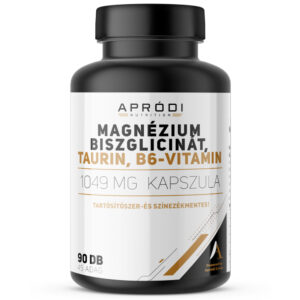 APRÓDI Magnézium Biszglicinát + Taurin + B6-vitamin kapszula - 90db