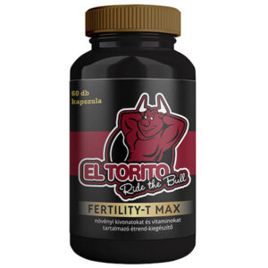 El Torito FERTILITY T-MAX tesztoszteron fokozó kapszula - 60db