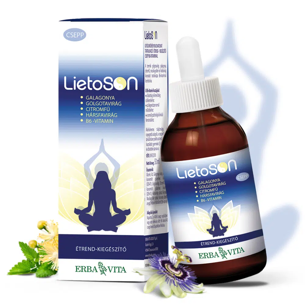 Erba Vita LietoSON alkoholmentes Relax csepp 50ml Erba Vita LietoSON alkoholmentes Relax csepp 50ml